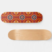 Geometrisches Abstraktes Kunstwerk Skateboard (Horizontal)