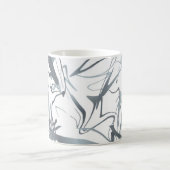 Geometrisches Abstraktes Minimum Modernes Formen D Kaffeetasse (Mittel)