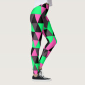 Geometrisches Abstraktes Mosaik Leggings (Rechts)
