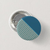 Geometrisches abstraktes Muster 1 Button (Vorne & Hinten)