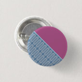 Geometrisches abstraktes Muster 2 Button (Vorne & Hinten)