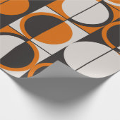geometrisches abstraktes Muster aus der Mitte des  Geschenkpapier (Ecke)