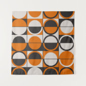 geometrisches abstraktes Muster aus der Mitte des  Wandteppich (Vorderseite (Horizontal))