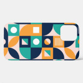 Geometrisches abstraktes Muster: buntes, modernes Case-Mate iPhone Hülle (Rückseite (Horizontal))