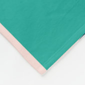 Geometrisches abstraktes Muster: buntes, modernes Fleecedecke (Ecke)