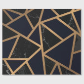 Geometrisches Abstraktes Muster Geschenkpapier (Flach)