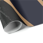 Geometrisches Abstraktes Muster Geschenkpapier (Rolleneckpunkt)