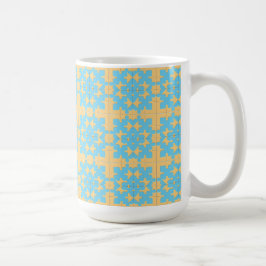 Geometrisches Abstraktes Muster Kaffeetasse