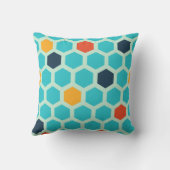 Geometrisches Abstraktes Muster Kissen (Rückseite)