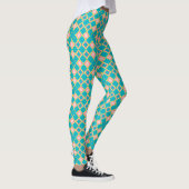 Geometrisches Abstraktes Muster Leggings (Rechts)
