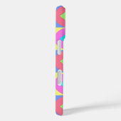 Geometrisches abstraktes Muster mit psychedelische Case-Mate iPhone Hülle (Rückseite / Rechts)