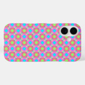 Geometrisches abstraktes Muster mit psychedelische Case-Mate iPhone Hülle (Rückseite (Horizontal))