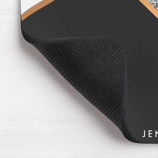 Geometrisches Abstraktes Muster Mousepad (Ecke)