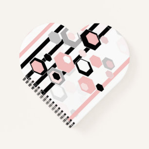 Geometrisches abstraktes Muster Notizblock