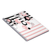 Geometrisches abstraktes Muster Notizblock (Rechte Seite)