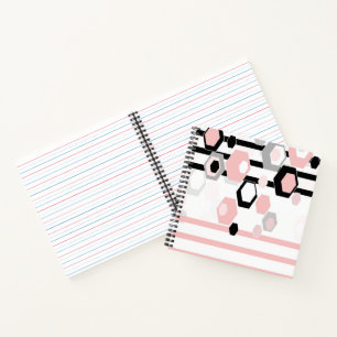 Geometrisches abstraktes Muster Notizblock