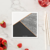 Geometrisches Abstraktes Muster Serviette (Beispiel)