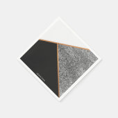 Geometrisches Abstraktes Muster Serviette (Ecke)