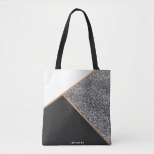 Geometrisches Abstraktes Muster Tasche