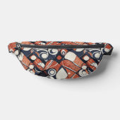 Geometrisches abstraktes Musterdesign 3 Bauchtasche (Ablage )