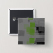 Geometrisches Abstraktes "Nachtsichtgerät" Button (Vorne & Hinten)