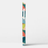Geometrisches, Abstraktes Nahtloses Design Mitte d Case-Mate iPhone Hülle (Rückseite / Links)