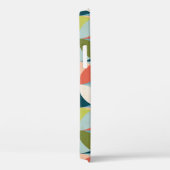 Geometrisches, Abstraktes Nahtloses Design Mitte d Case-Mate iPhone Hülle (Rückseite / Rechts)