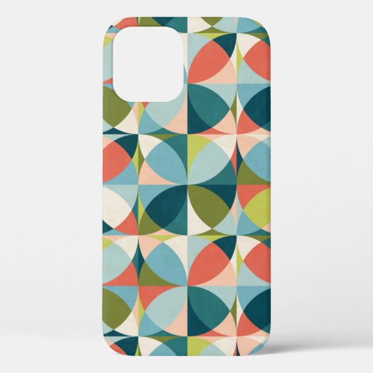 Geometrisches, Abstraktes Nahtloses Design Mitte d Case-Mate iPhone Hülle (Rückseite)