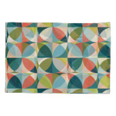 Geometrisches, Abstraktes Nahtloses Design Mitte d Kissenbezug (Rückseite)