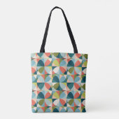 Geometrisches, Abstraktes Nahtloses Design Mitte d Tasche (Rückseite)