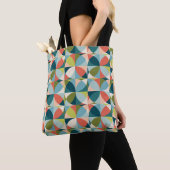 Geometrisches, Abstraktes Nahtloses Design Mitte d Tasche (Von Nahem)