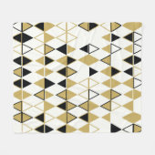 Geometrisches abstraktes nahtloses Muster der farb Fleecedecke (Vorderseite (Horizontal))