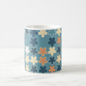 Geometrisches abstraktes nahtloses Muster der farb Kaffeetasse (Mittel)