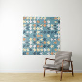 Geometrisches abstraktes nahtloses Muster der farb Wandteppich (Beispiel (Horizontal))