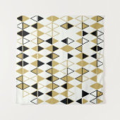 Geometrisches abstraktes nahtloses Muster der farb Wandteppich (Vorderseite (Horizontal))
