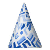 Geometrisches Abstraktes Nahtloses Muster Partyhütchen (Rechts)