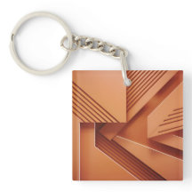 Geometrisches Abstraktes Orangenmuster