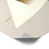 Geometrisches Abstraktes Planen Poster (Ecke)