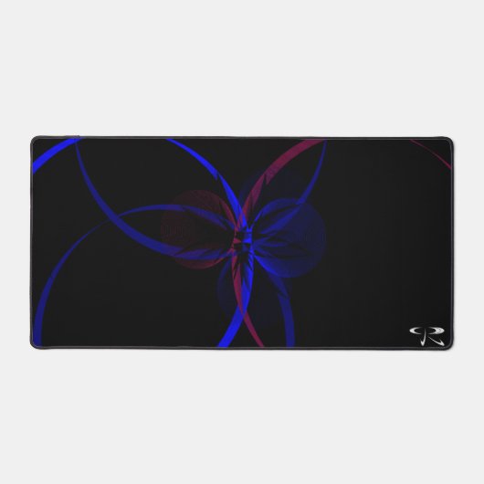 Geometrisches Abstraktionsschreibmatte Schreibtischunterlage (Vorderseite)