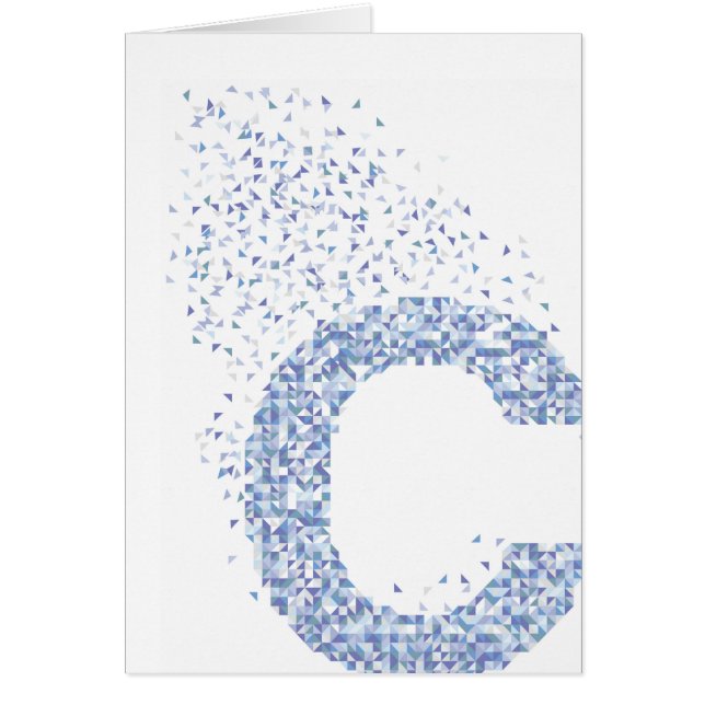 Geometrisches Alphabet - C (Vorne)