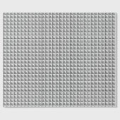 Geometrisches Anhänger-Muster Geschenkpapier (Flach)