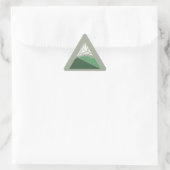 Geometrisches Aufkleber für Bergkunst (Tasche)