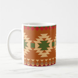 Geometrisches Aztekenfarbmuster Kaffeetasse