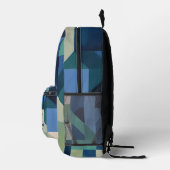 Geometrisches Backpack Bedruckter Rucksack (Rechts)