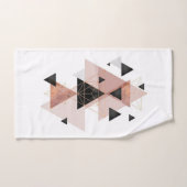 Geometrisches | Bad-Set Badhandtuch Set (Handtuch)