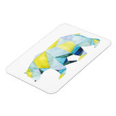 Geometrisches Bärtier Magnet (Linke Seite)