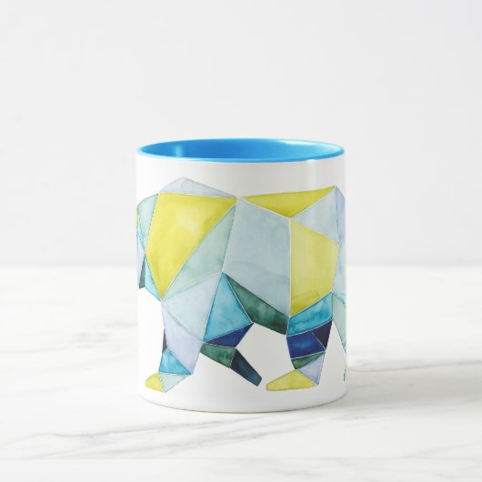 Geometrisches Bärtier Tasse (Zentrum)