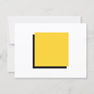 Geometrisches Bauhaus Postkarte