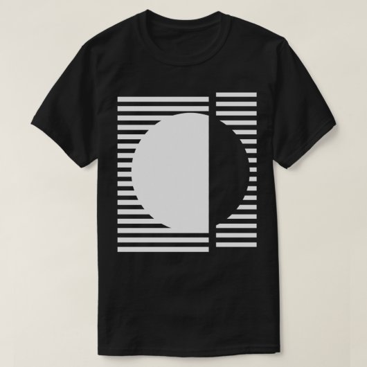 Geometrisches Bauhaus T-Shirt (Design vorne)