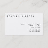 Geometrisches Berglogo | Gold | Kundengeschäftes Visitenkarte (Rückseite)